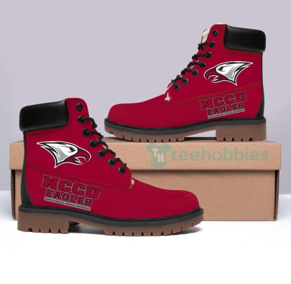 north carolina central eagles football winter leather boots 1 a3r6n 600x585px North Carolina Central Eagles Football Winter Leather Boots