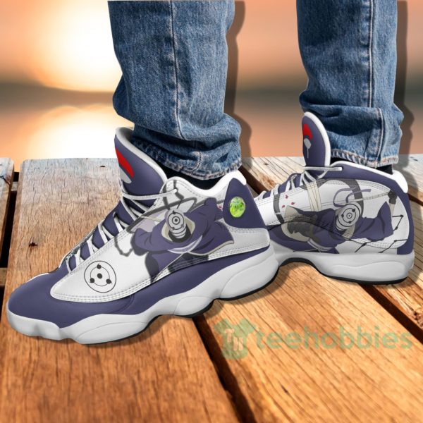 nrt obito uchiha custom anime air jordan 13 shoes 4 N87EF 600x600px Nrt Obito Uchiha Custom Anime Air Jordan 13 Shoes