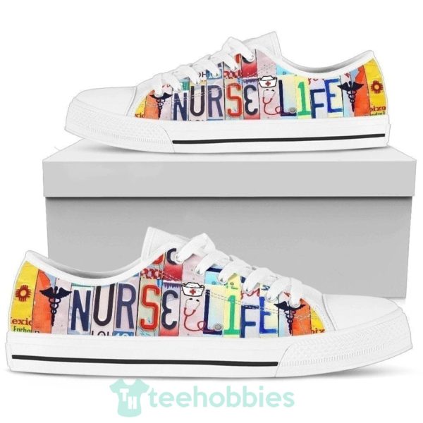 nurse life low top shoes funny gift 2 bcucx 600x600px Nurse Life Low Top Shoes Funny Gift