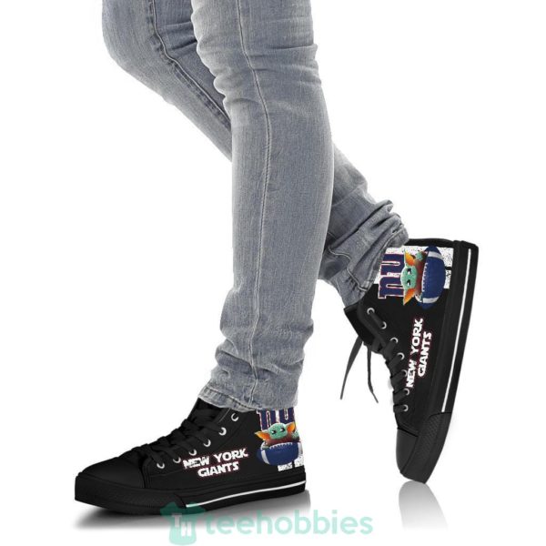 ny giants baby yoda high top shoes 5 J9ejy 600x600px NY Giants Baby Yoda High Top Shoes