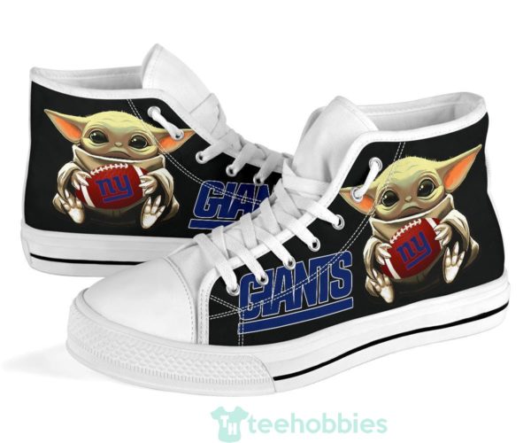 ny giants cute baby yoda high top shoes fan gift 1 mFdZY 600x500px NY Giants Cute Baby Yoda High Top Shoes Fan Gift