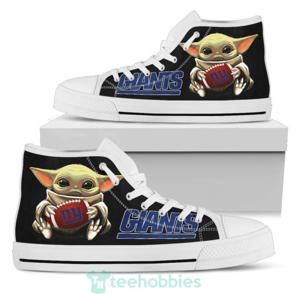 ny giants cute baby yoda high top shoes fan gift 3 DR8sX 600x600px NY Giants Cute Baby Yoda High Top Shoes Fan Gift