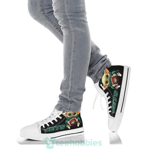 ny jets cute baby yoda high top shoes fan gift 5 2VS7s 600x600px NY Jets Cute Baby Yoda High Top Shoes Fan Gift