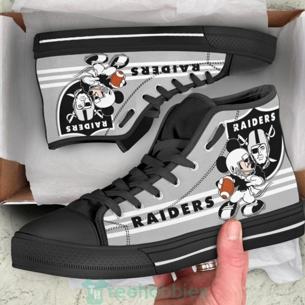 oakland raiders sneakers high top shoes fan gift 1 GM3OB 600x600px Oakland Raiders Sneakers High Top Shoes Fan Gift