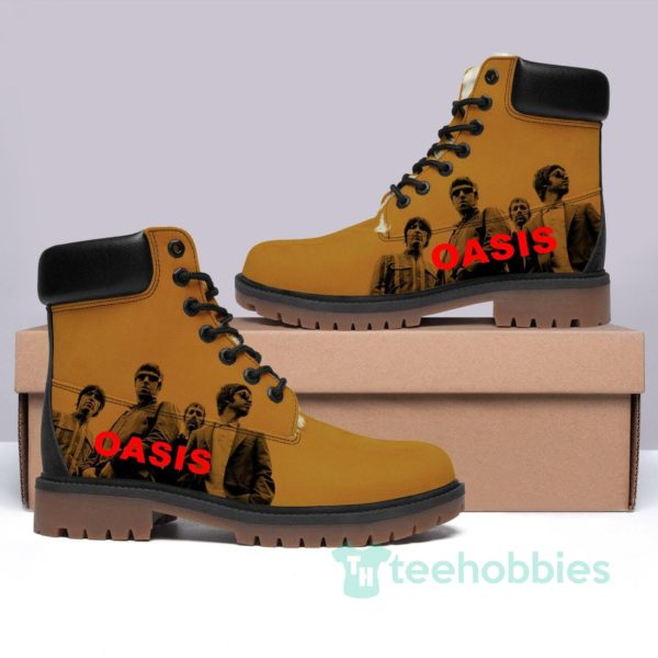 oasis rock band leather boots men women shoes 1 Qe4A3 600x600px Oasis Rock Band Leather Boots Men Women Shoes