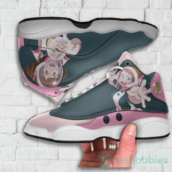 ochaco uraraka custom my hero academia anime air jordan 13 shoes 3 yLVYE 600x600px Ochaco Uraraka Custom My Hero Academia Anime Air Jordan 13 Shoes