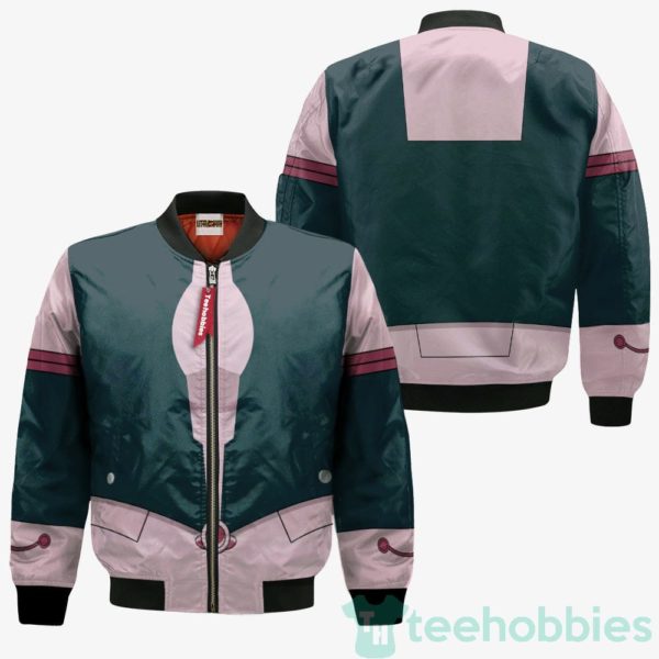 ochako uraraka custom my hero academia cosplay bomber jacket 3 xy9le 600x600px Ochako Uraraka Custom My Hero Academia Cosplay Bomber Jacket