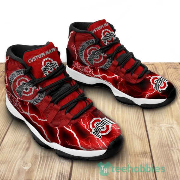 ohio state buckeyes custom name air jordan 11 shoes 2 SWJSQ 600x600px Ohio State Buckeyes Custom Name Air Jordan 11 Shoes