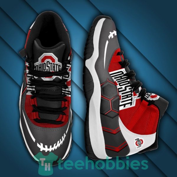 ohio state buckeyes new air jordan 11 sneakers shoes 3 DuPU5 600x600px Ohio State Buckeyes New Air Jordan 11 Sneakers Shoes