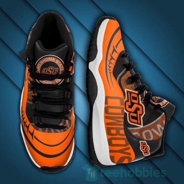 oklahoma state cowboys new air jordan 11 shoes 3 pmBBm 600x600px Oklahoma State Cowboys New Air Jordan 11 Shoes