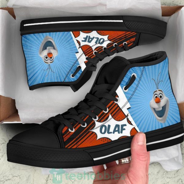 olaf sneakers frozen high top shoes fan gift 2 zEbnf 600x600px Olaf Sneakers Frozen High Top Shoes Fan Gift