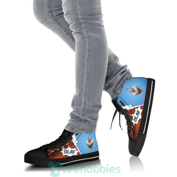 olaf sneakers frozen high top shoes fan gift 5 XudRS 600x600px Olaf Sneakers Frozen High Top Shoes Fan Gift