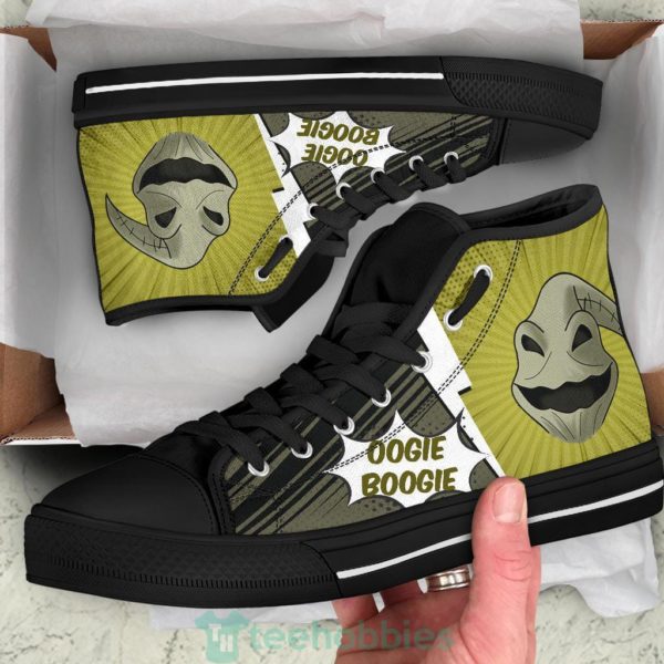 oogie boogie nightmare high top shoes fan gift 2 gaiya 600x600px Oogie Boogie Nightmare High Top Shoes Fan Gift