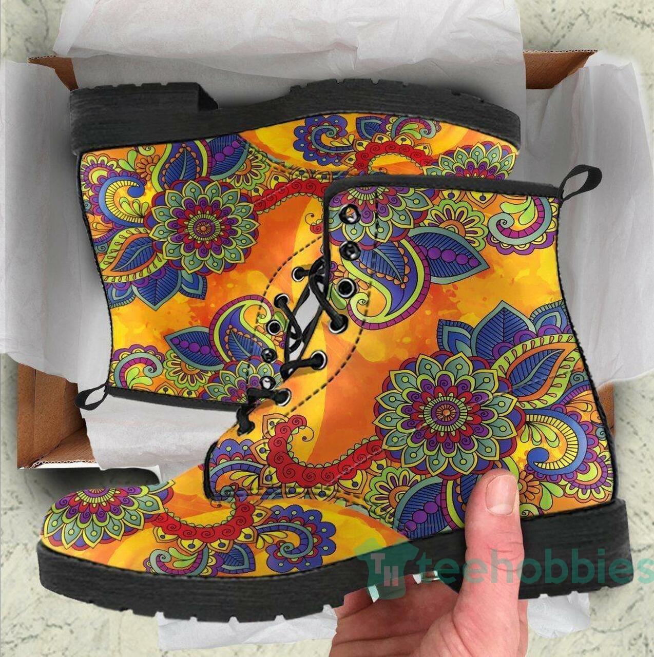 orange-paisley-leather-boots-shoes-1-kYnLZ.jpg orange paisley leather boots shoes 1 kYnLZ 600x603px Orange Paisley Leather Boots Shoes