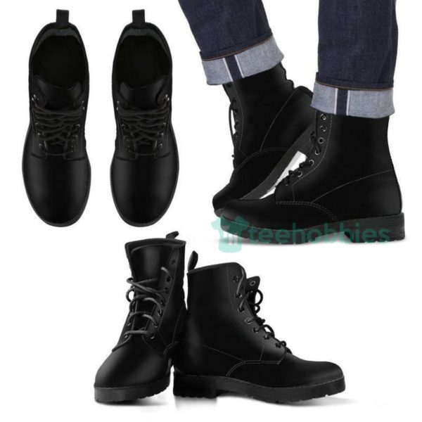 original black fashion leather boots 1 DKbXO 600x600px Original Black Fashion Leather Boots