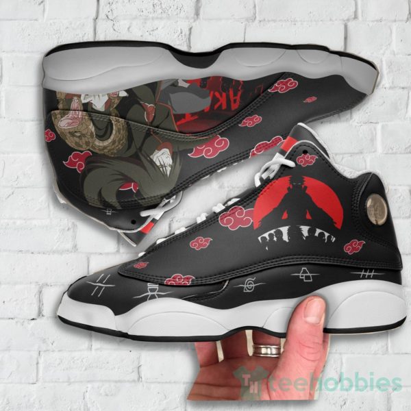 orochimaru akatsuki custom nrt anime air jordan 13 shoes 3 M4E6b 600x600px Orochimaru Akatsuki Custom Nrt Anime Air Jordan 13 Shoes