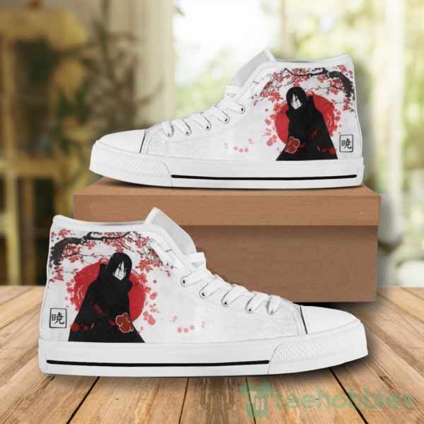 orochimaru akatsuki high top canvas shoes 1 Ywas5 600x600px Orochimaru Akatsuki High Top Canvas Shoes