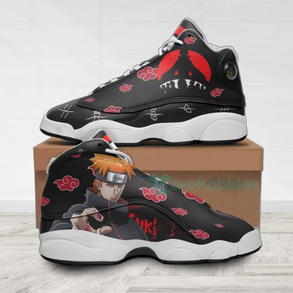 pain akatsuki custom nrt anime air jordan 13 shoes 1 cbPaF 600x600px Pain Akatsuki Custom Nrt Anime Air Jordan 13 Shoes