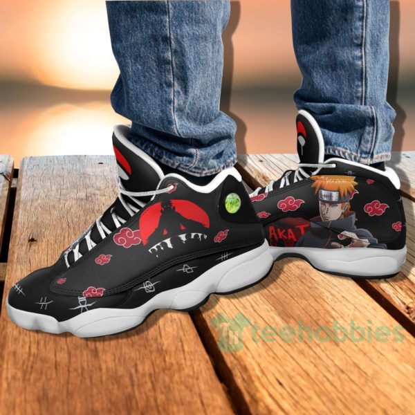 pain akatsuki custom nrt anime air jordan 13 shoes 4 QOXbO 600x600px Pain Akatsuki Custom Nrt Anime Air Jordan 13 Shoes