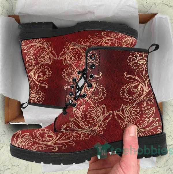 paisley handcrafted leather boots shoes 1 mfcLB 600x603px Paisley Handcrafted Leather Boots Shoes