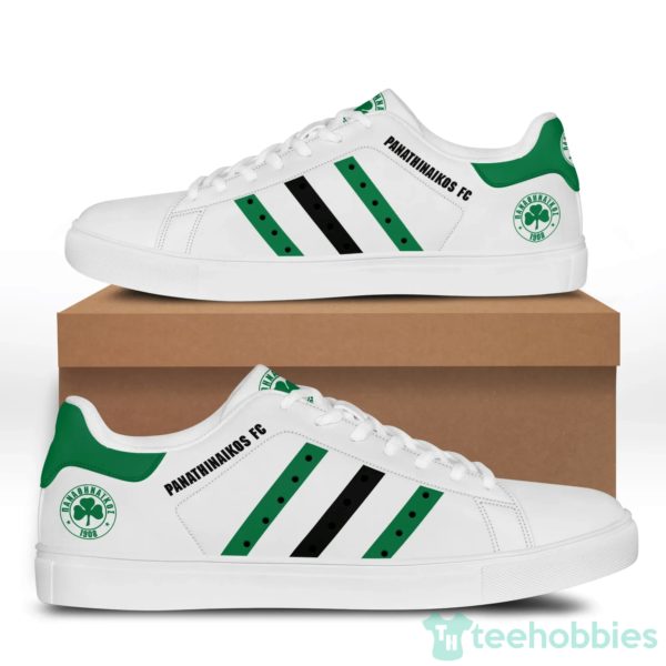 panathinaikos fc for fan white low top skate shoes 1 DTtI4 600x600px Panathinaikos Fc For Fan White Low Top Skate Shoes