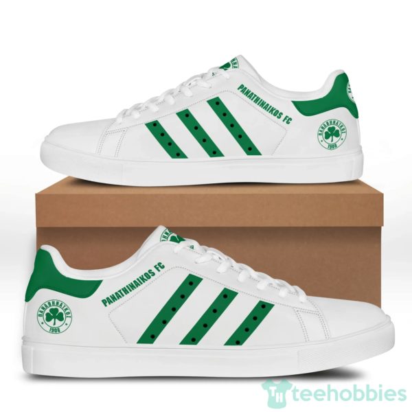 panathinaikos fc white low top skate shoes 1 4UsMm 600x600px Panathinaikos Fc White Low Top Skate Shoes