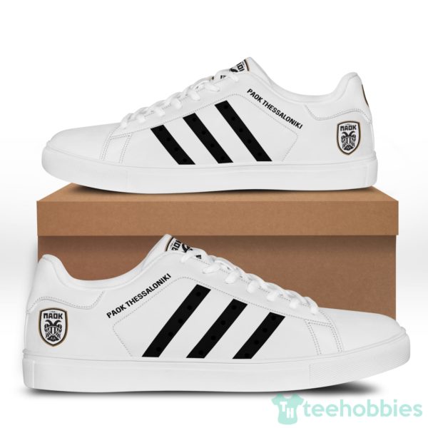 paok thessaloni fc white low top skate shoes 1 ZtfCb 600x600px Paok Thessaloni Fc White Low Top Skate Shoes