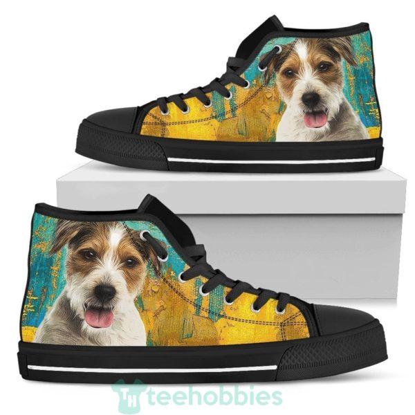 parson russell dog sneakers colorful high top shoes 2 IpO90 600x600px Parson Russell Dog Sneakers Colorful High Top Shoes