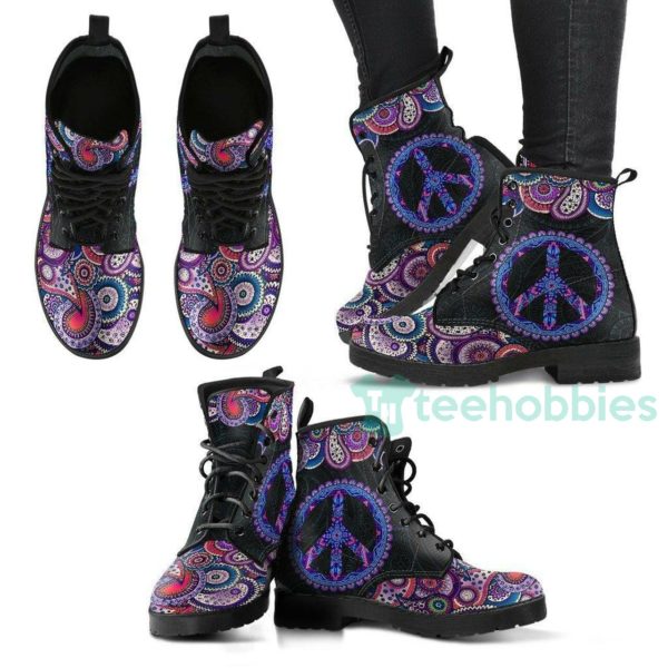 peace and henna handcrafted leather boots shoes 1 BEEIz 600x600px Peace And Henna Handcrafted Leather Boots Shoes