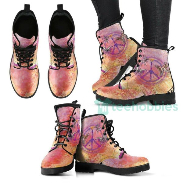 peace butterfly handcrafted leather boots shoes 1 kD3ZF 600x600px Peace Butterfly Handcrafted Leather Boots Shoes