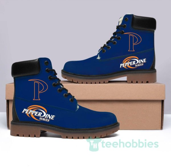 pepperdine waves football leather boots men women shoes 1 Xopj9 600x585px Pepperdine Waves Football Leather Boots Men Women Shoes