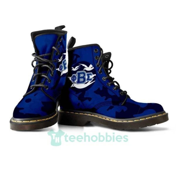 phi beta sigma leather boots shoes 1 kLqiM 600x600px Phi Beta Sigma Leather Boots Shoes