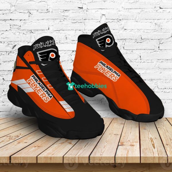 philadelphia flyers custom name air jordan 13 shoes sneakers mens womens personalized gifts 4 qQJfl 600x600px Philadelphia Flyers Custom Name Air Jordan 13 Shoes Sneakers Mens Womens Personalized Gifts