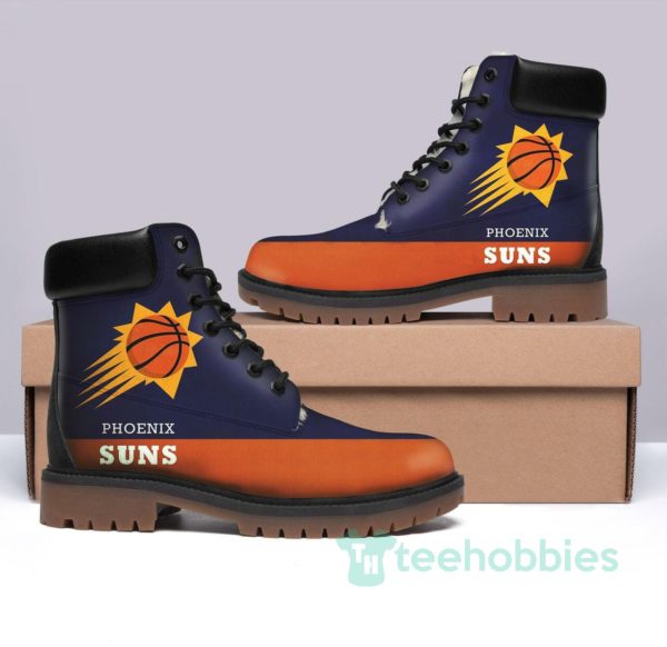 phoenix suns basketball leather boots men women shoes 1 7pRXE 600x582px Phoenix Suns Basketball Leather Boots Men Women Shoes