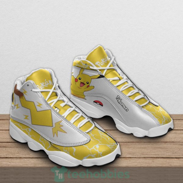 pikachu custom pokemon anime air jordan 13 shoes 2 I0Auy 600x600px Pikachu Custom Pokemon Anime Air Jordan 13 Shoes