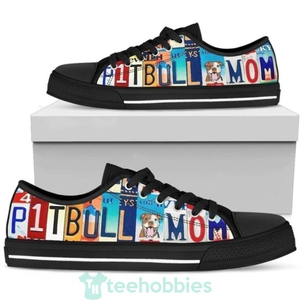 pitbull mom low top shoes dog lover gift 2 Gaa49 600x600px Pitbull Mom Low Top Shoes Dog Lover Gift
