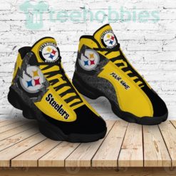 pittsburgh steelers air jordan 13 sneakers shoes custom name personalized gifts 4 4fzsG 247x247px Pittsburgh Steelers Air Jordan 13 Sneakers Shoes Custom Name Personalized Gifts