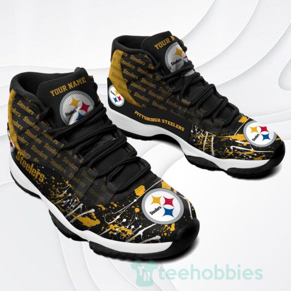 pittsburgh steelers customized new air jordan 11 shoes 2 0Gl1x 600x600px Pittsburgh Steelers Customized New Air Jordan 11 Shoes