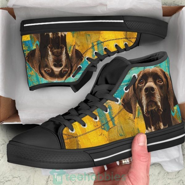 pointer dog sneakers colorful high top shoes 1 i9KzL 600x600px Pointer Dog Sneakers Colorful High Top Shoes