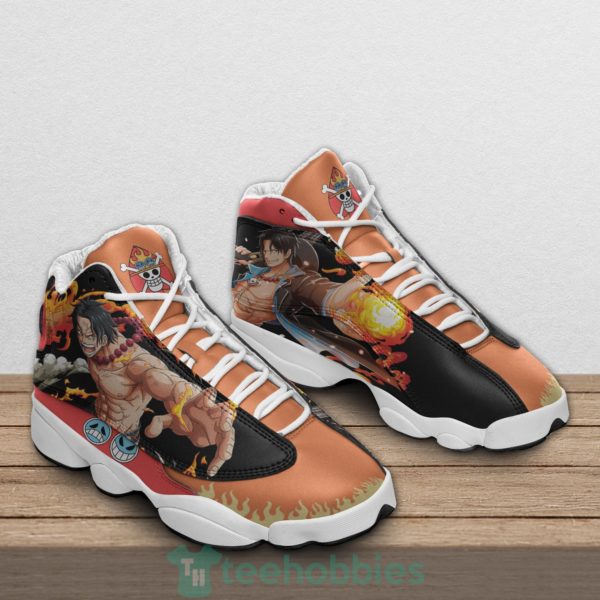 portgas d ace custom one piece anime air jordan 13 shoes 2 2qoSk 600x600px Portgas D Ace Custom One Piece Anime Air Jordan 13 Shoes