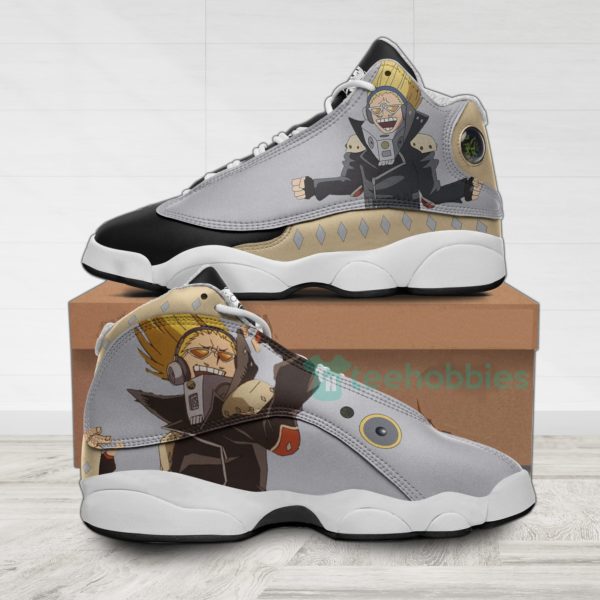 present mic custom my hero academia anime air jordan 13 shoes 1 CIaJA 600x600px Present Mic Custom My Hero Academia Anime Air Jordan 13 Shoes