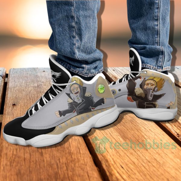 present mic custom my hero academia anime air jordan 13 shoes 4 M2FnT 600x600px Present Mic Custom My Hero Academia Anime Air Jordan 13 Shoes