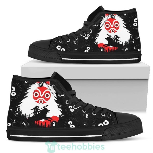 princess mononoke ghibli high top shoes fan gift 1 jovNQ 600x600px Princess Mononoke Ghibli High Top Shoes Fan Gift