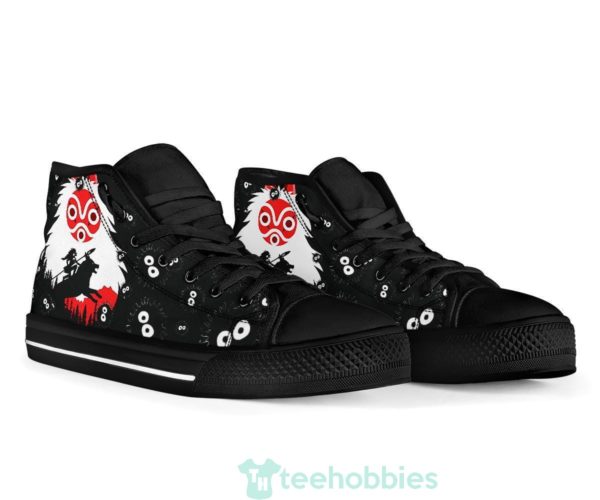 princess mononoke ghibli high top shoes fan gift 3 93nAK 600x500px Princess Mononoke Ghibli High Top Shoes Fan Gift