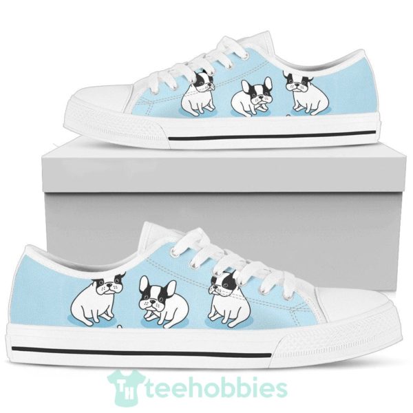 puppy french bulldog sneakers low top shoes 1 b2frr 600x600px Puppy French Bulldog Sneakers Low Top Shoes