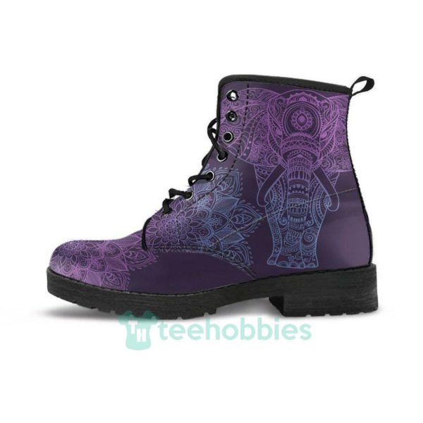 purple elephant leather boots shoes men women 1 GxhMi 600x600px Purple Elephant Leather Boots Shoes Men Women