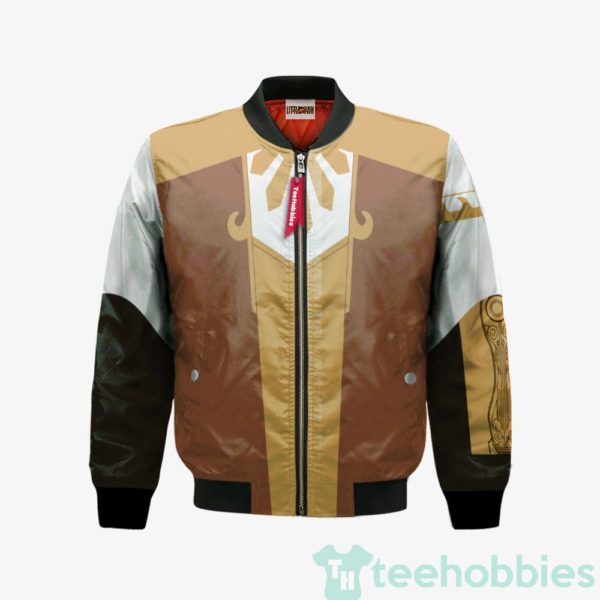 pyrrha nikos custom rwby cosplay bomber jacket 1 IfGot 600x600px Pyrrha Nikos Custom RWBY Cosplay Bomber Jacket