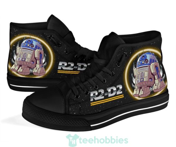 r2 d2 sneakers high top shoes fan gift 4 QlvvJ 600x500px R2 D2 Sneakers High Top Shoes Fan Gift