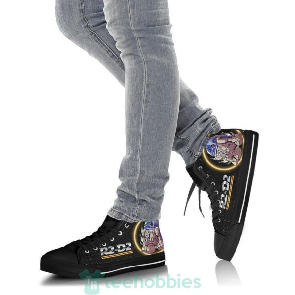 r2 d2 sneakers high top shoes fan gift 5 WmF1l 600x600px R2 D2 Sneakers High Top Shoes Fan Gift