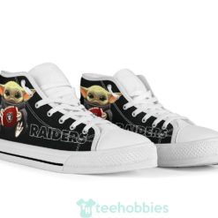 raiders sneakers cute baby yoda high top shoes 4 ocmO4 247x247px Raiders Sneakers Cute Baby Yoda High Top Shoes
